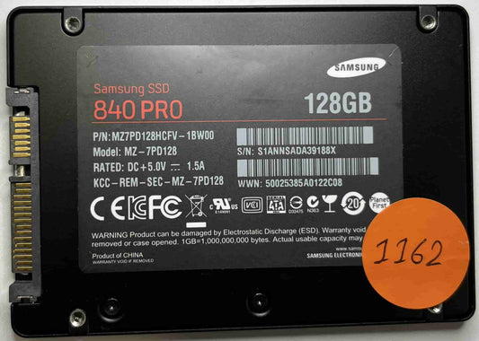 SAMSUNG MZ-7PD128 MZ7PD128HCFV-1BW00 (1162) SSD for Sale