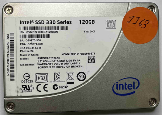 INTEL SSDSC2CT120A3 (1163) SSD for Sale