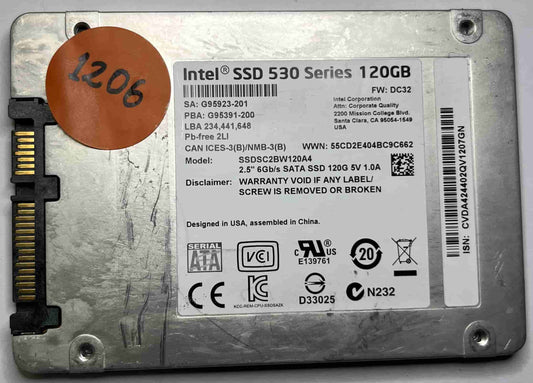 INTEL SSDSC2BW120A4 (1206) SSD for Sale