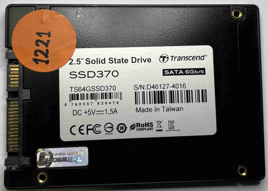 TRANSCEND TS64GSSD370 (1221) SSD for Sale