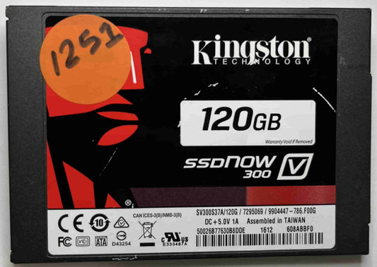 KINGSTON SV300S37A120G 7295069 (1251) SSD for Sale