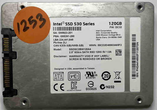 INTEL SSDSC2BW120A4 9904903-004.A01G (1253) SSD for Sale