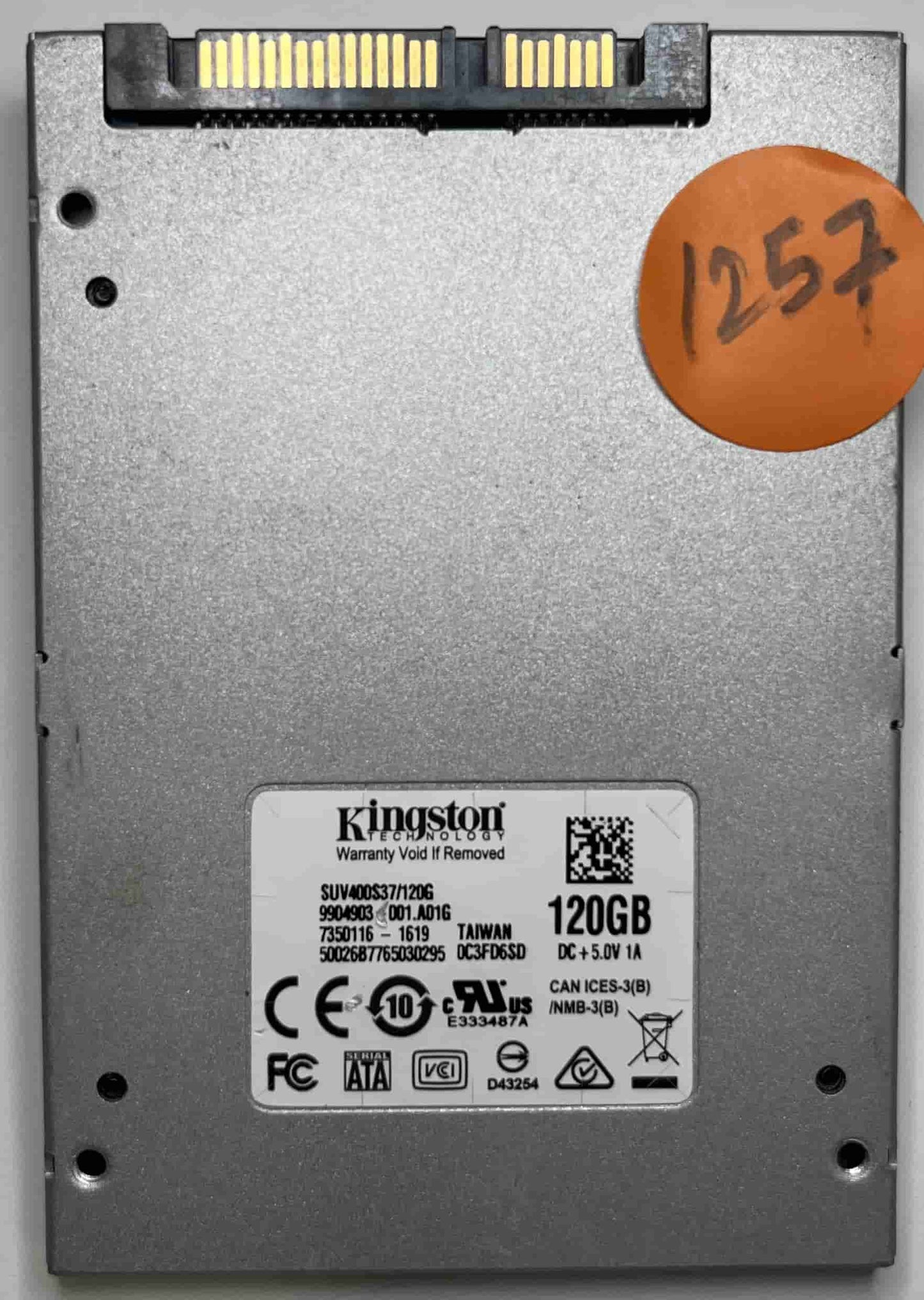 KINGSTON SUV400S37120G 9904903-004.A01G (1257) SSD for Sale