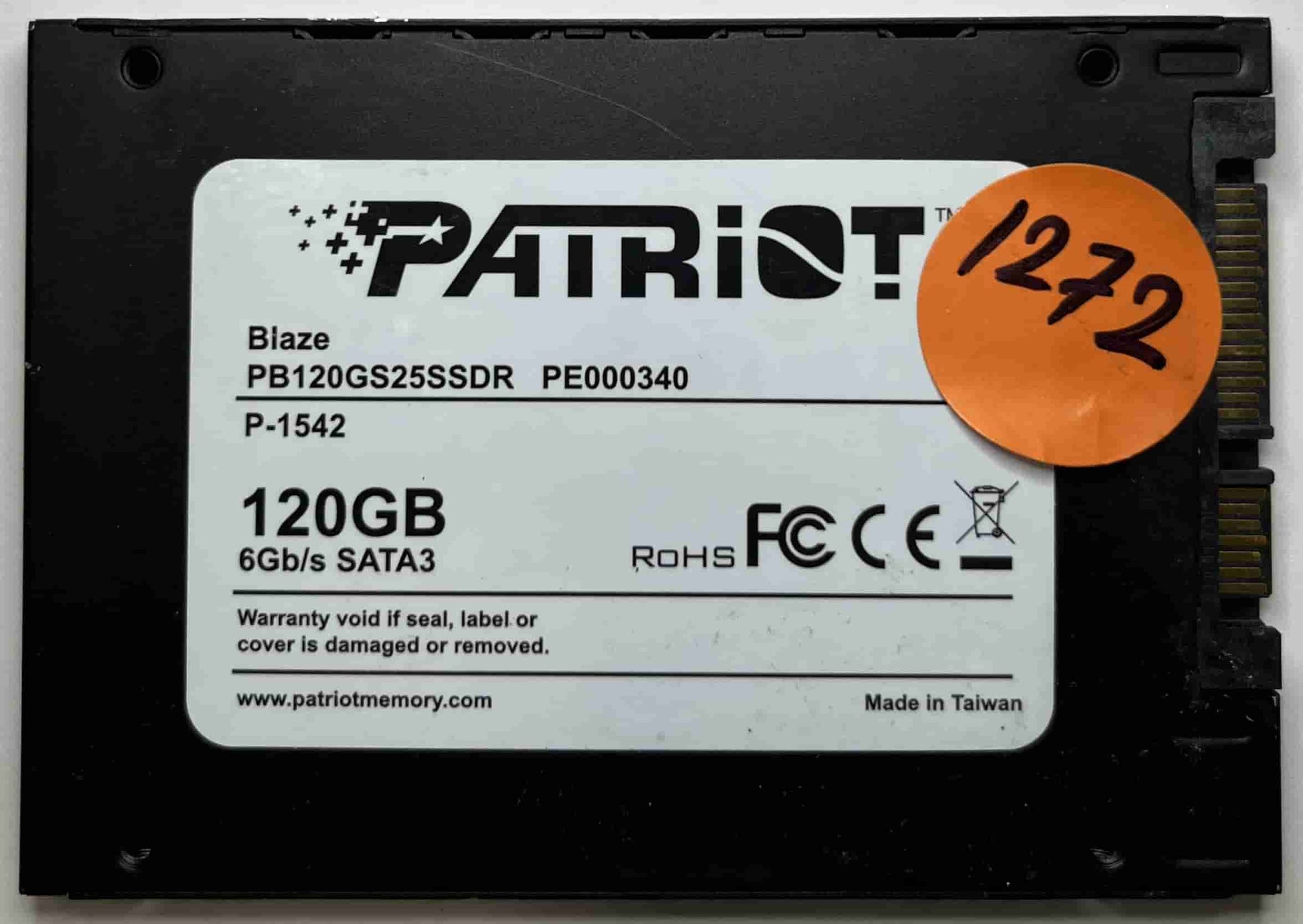 PATRIOT BLAZE PB60GS25SSDR PE000340 (1272) SSD for Sale