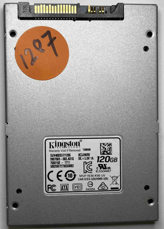 KINGSTON SUV400S37120G 9907069-003.A01G (1287) SSD for Sale