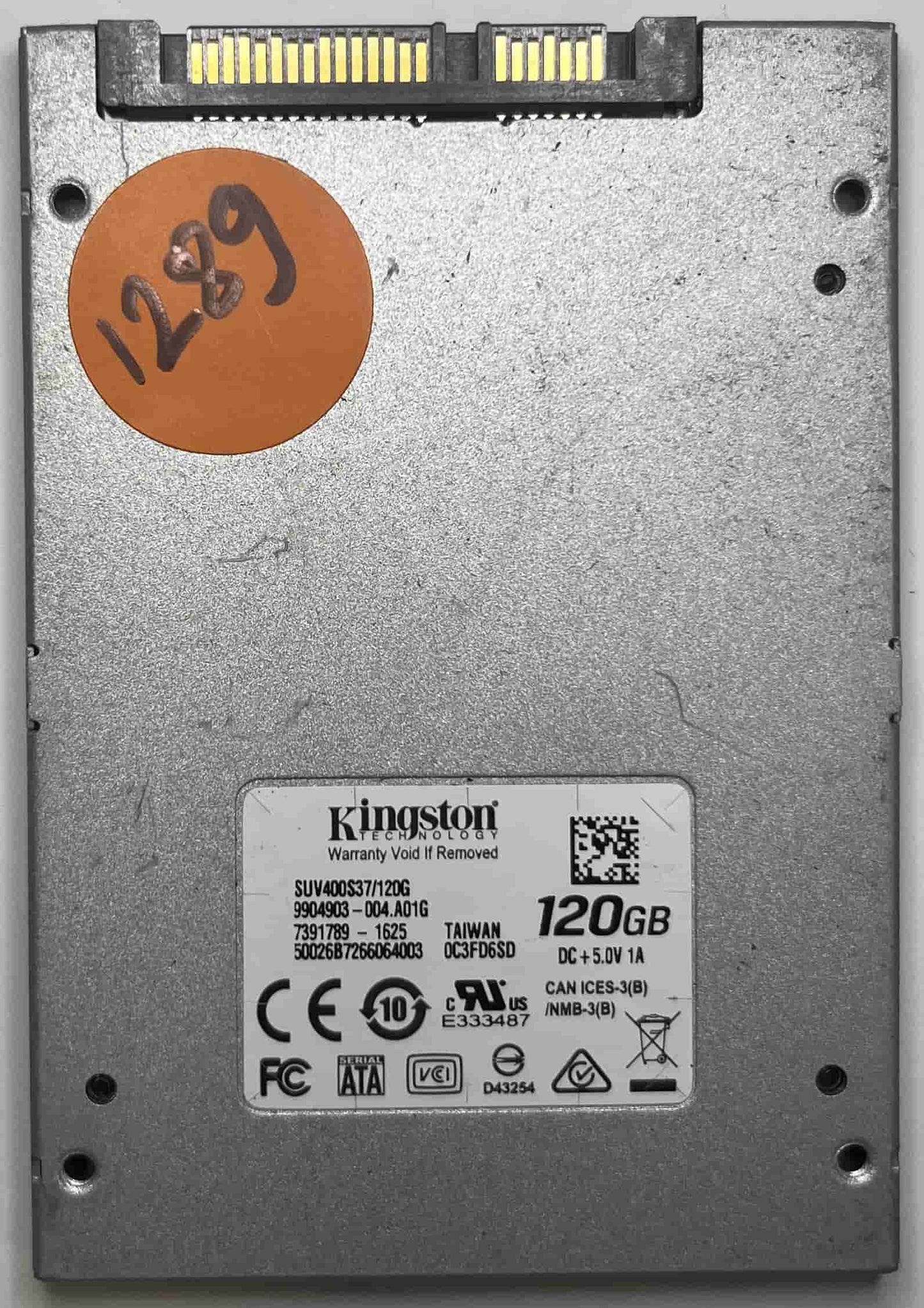 KINGSTON SUV400S37120G 9904903-004.A01G (1289) SSD for Sale