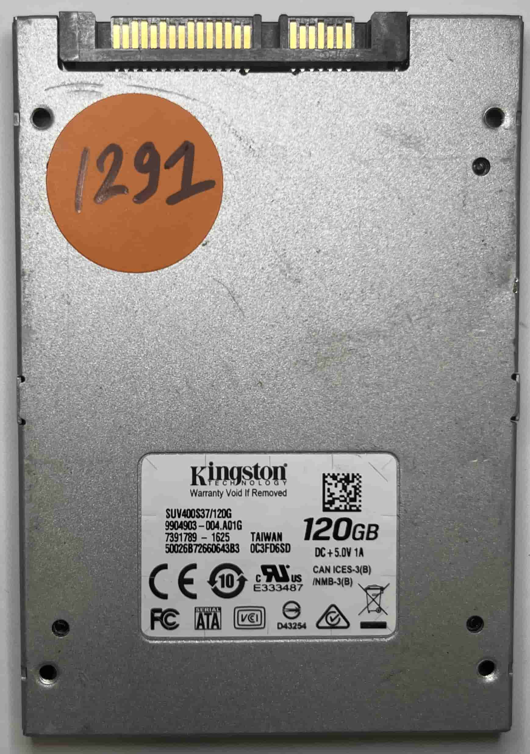 KINGSTON SUV400S37120G 9904903-004.A01G (1291) SSD for Sale