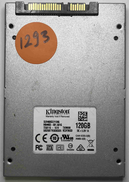 KINGSTON SUV400S37120G 9904903-001.A01G (1293) SSD for Sale