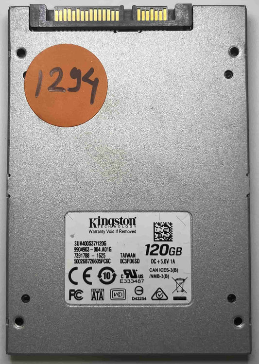 KINGSTON SUV400S37120G 9904903-004.A01G (1294) SSD for Sale