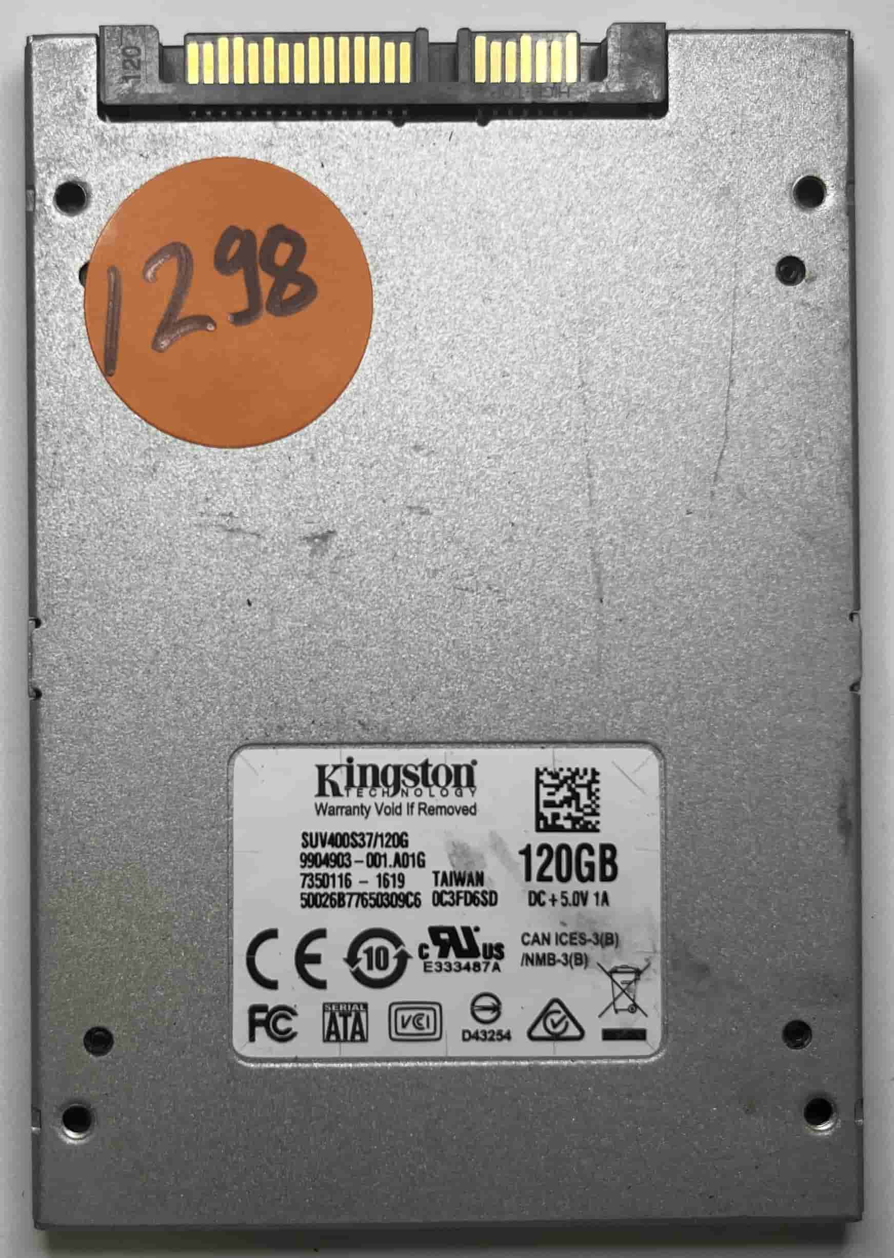 KINGSTON SUV400S37120G 9904903-001.A01G (1298) SSD for Sale