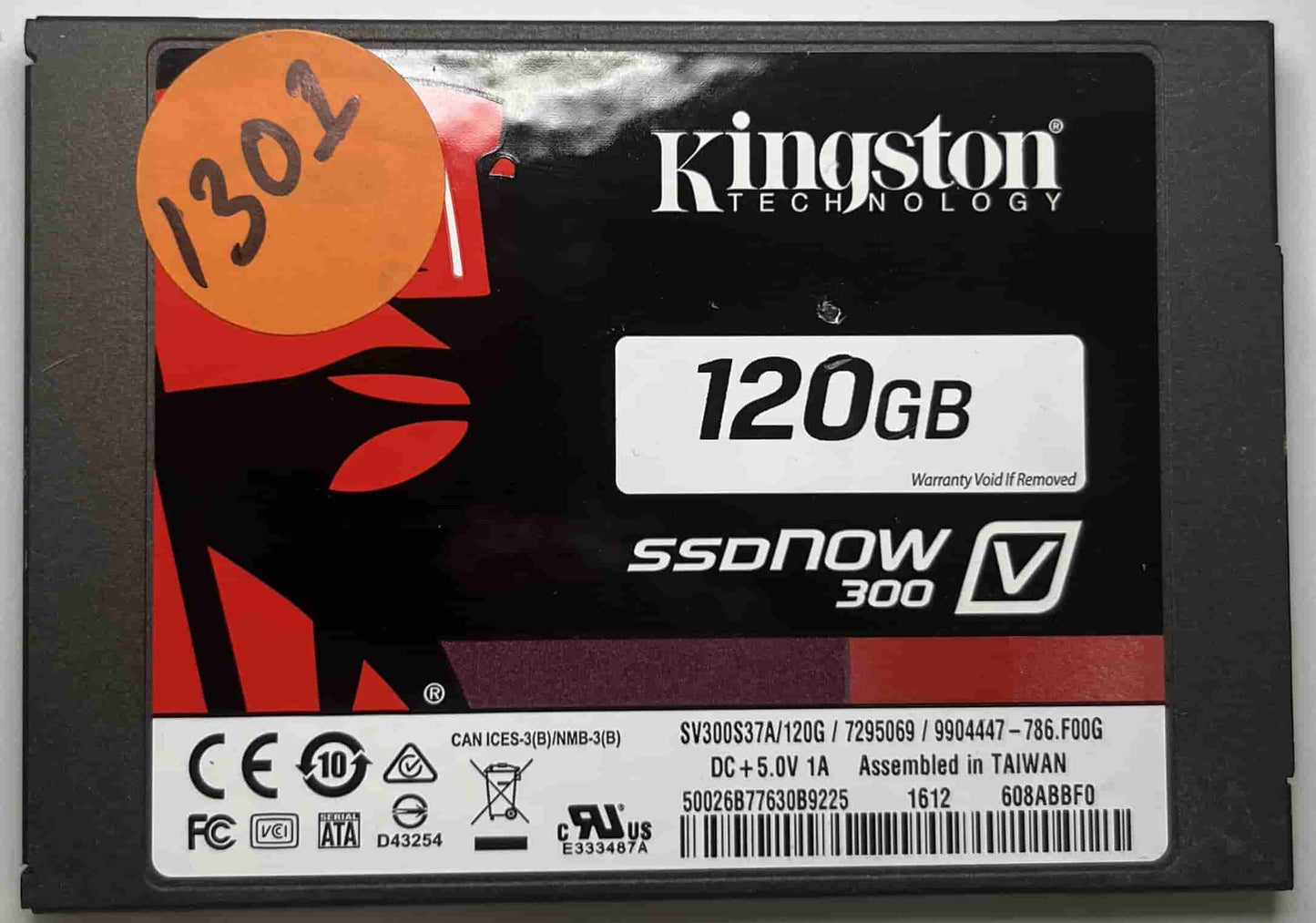 KINGSTON SV300S37A120G 9904903-004.A01G (1301) SSD for Sale