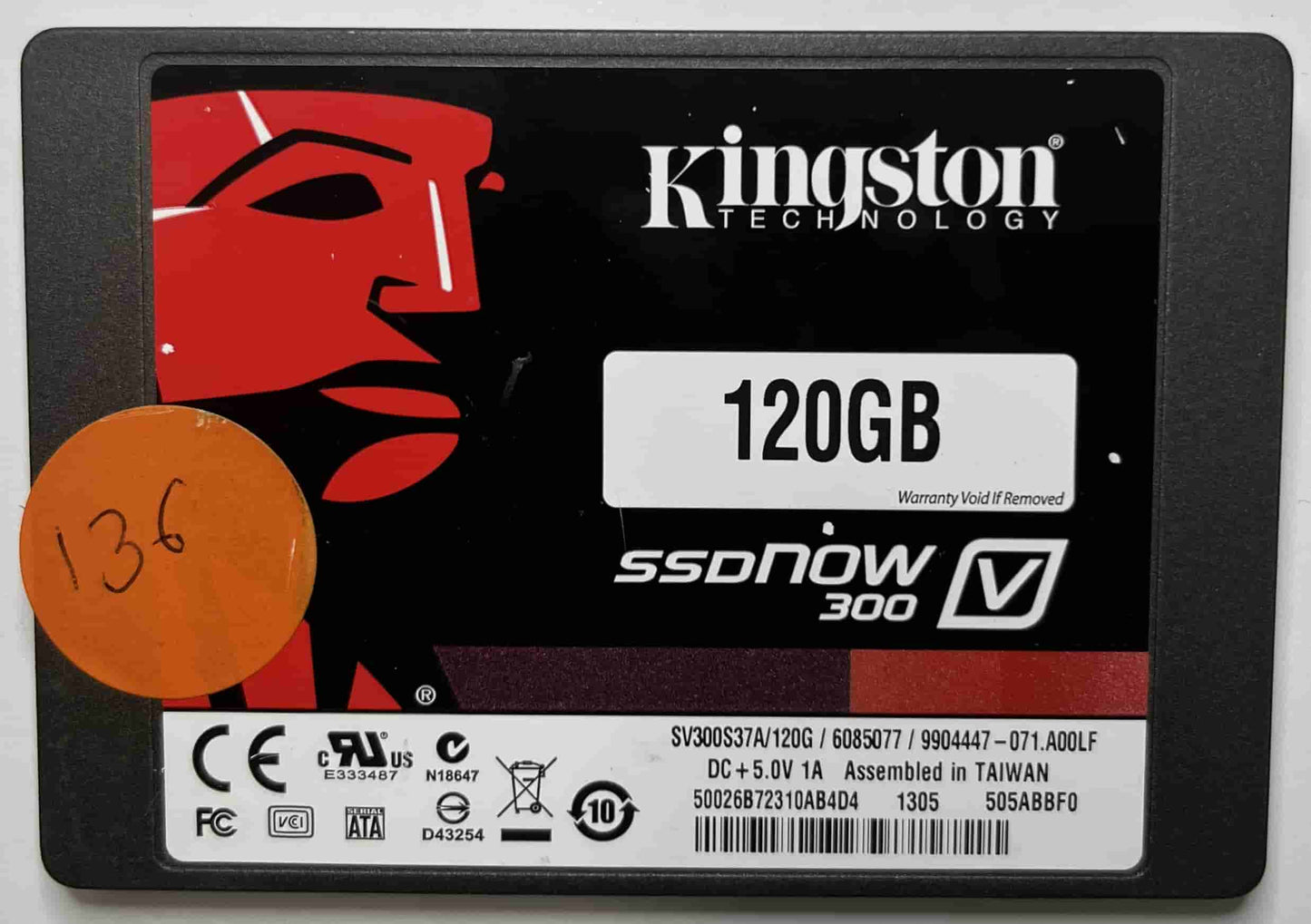 KINGSTON SV300S37A120G (136) SSD for Sale