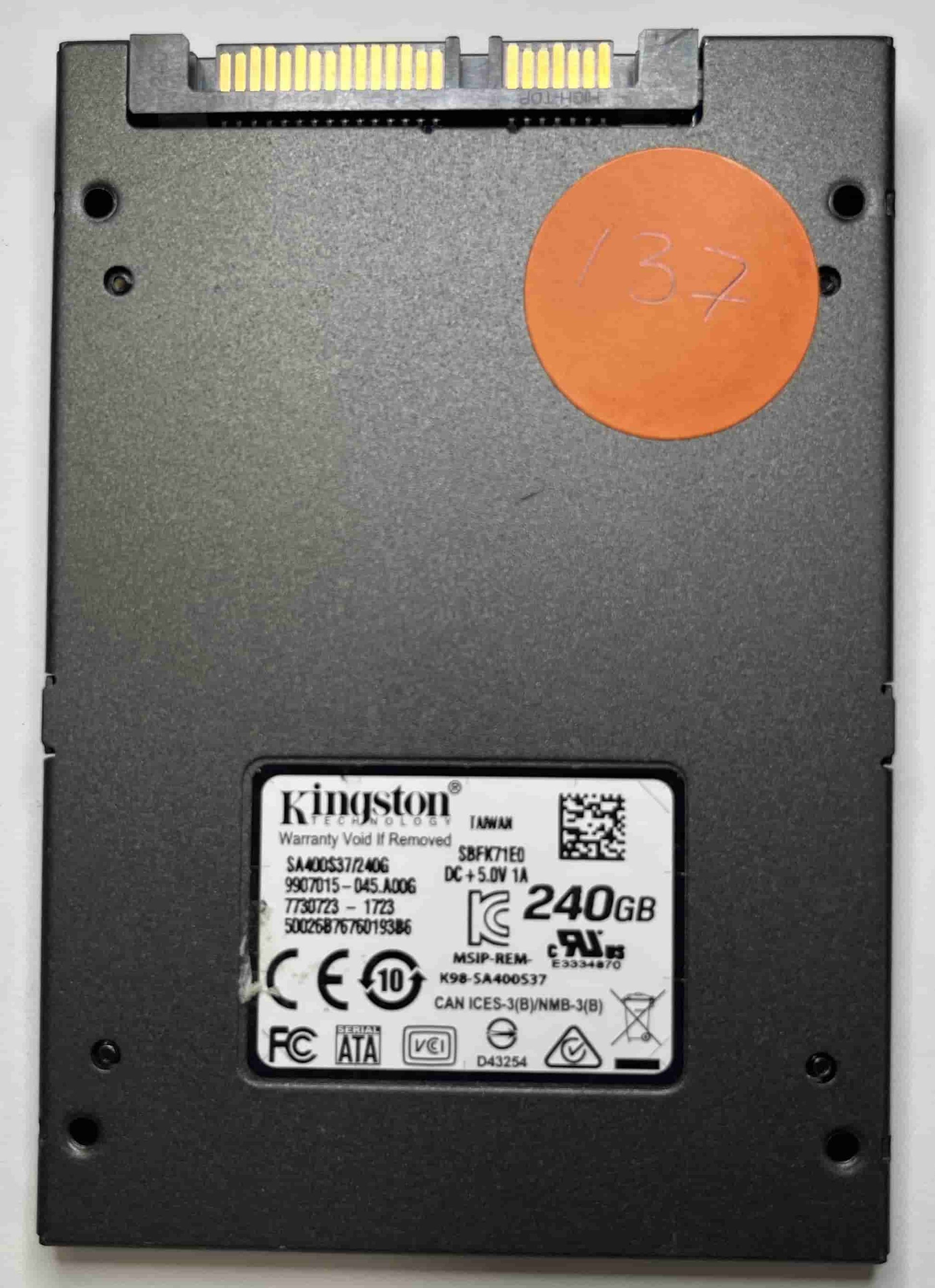 KINGSTON SA400S37240G 7730723-1723 (137) SSD for Sale