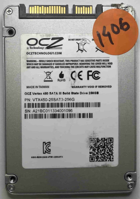 OCZ VERTEX450 256.0 GB VTX450-25SAT3-256G (1406) SSD for Sale