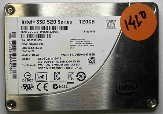 INTEL SSDSC2CW120A3 (1410) SSD for Sale