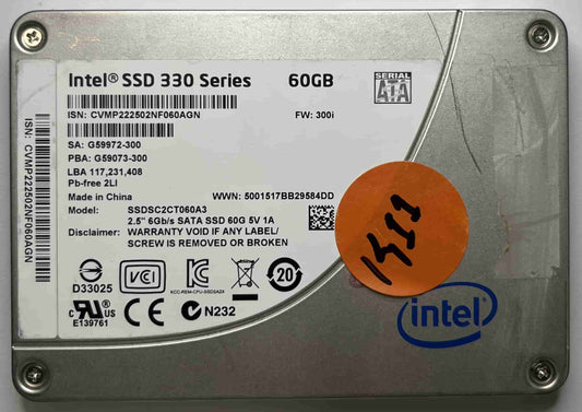 INTEL SSDSC2CT060A3 (1411) SSD for Sale