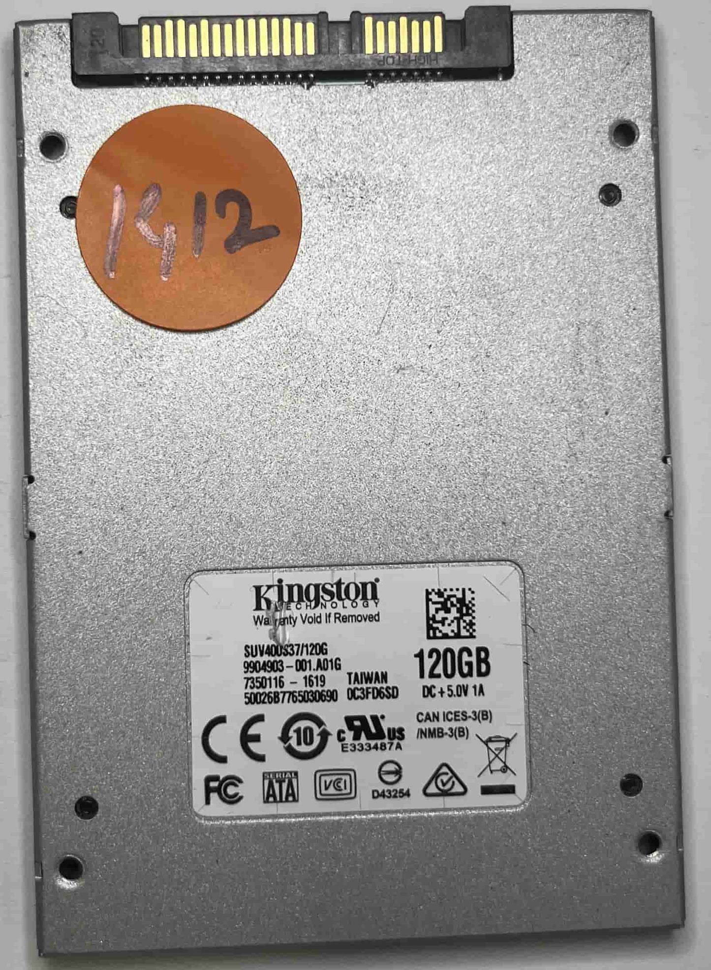 KINGSTON SUV400S37120G 9904903 (1412) SSD for Sale