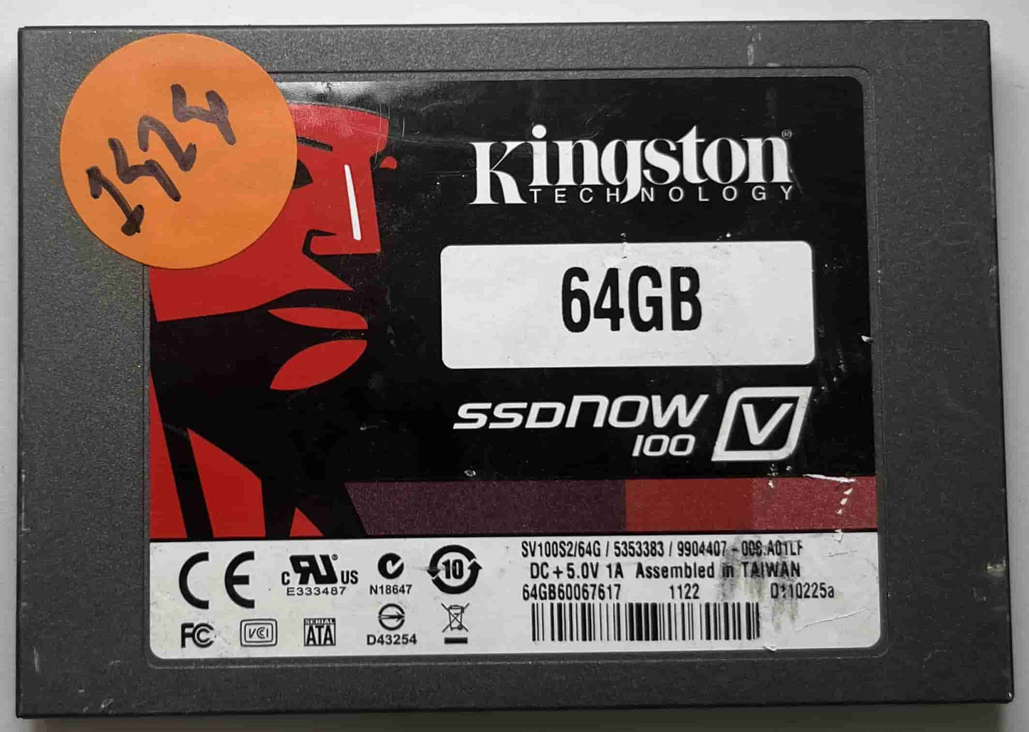 KINGSTON SV100S264G (1414) SSD for Sale