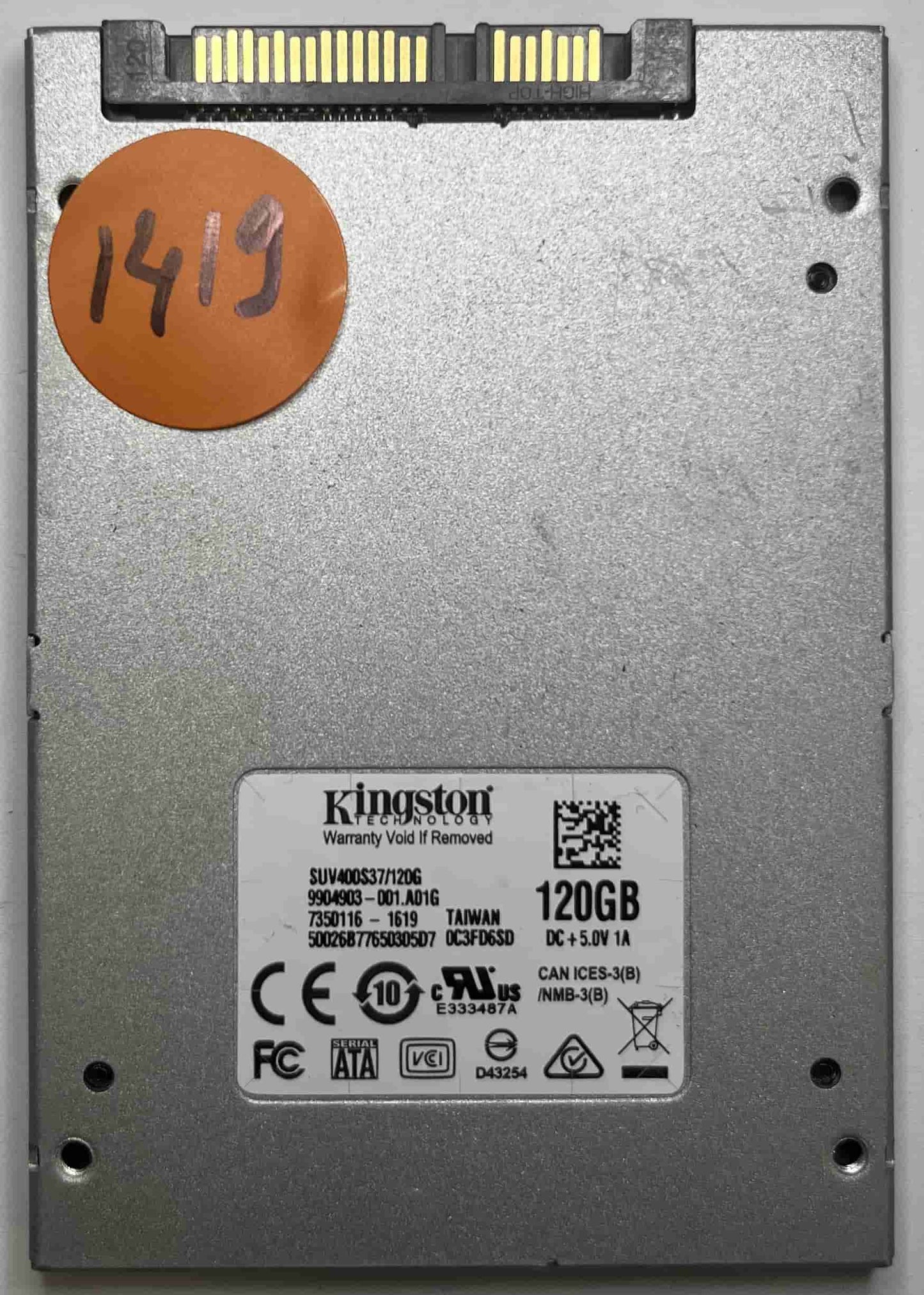 KINGSTON SUV400S37120G 9904903 (1419) SSD for Sale