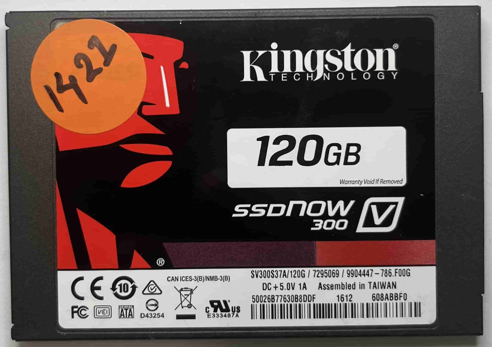 KINGSTON SV300S37A120G (1421) SSD for Sale