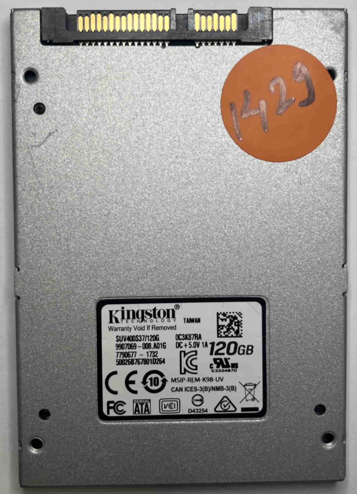 KINGSTON SUV400S37120G 9907069 (1429) SSD for Sale