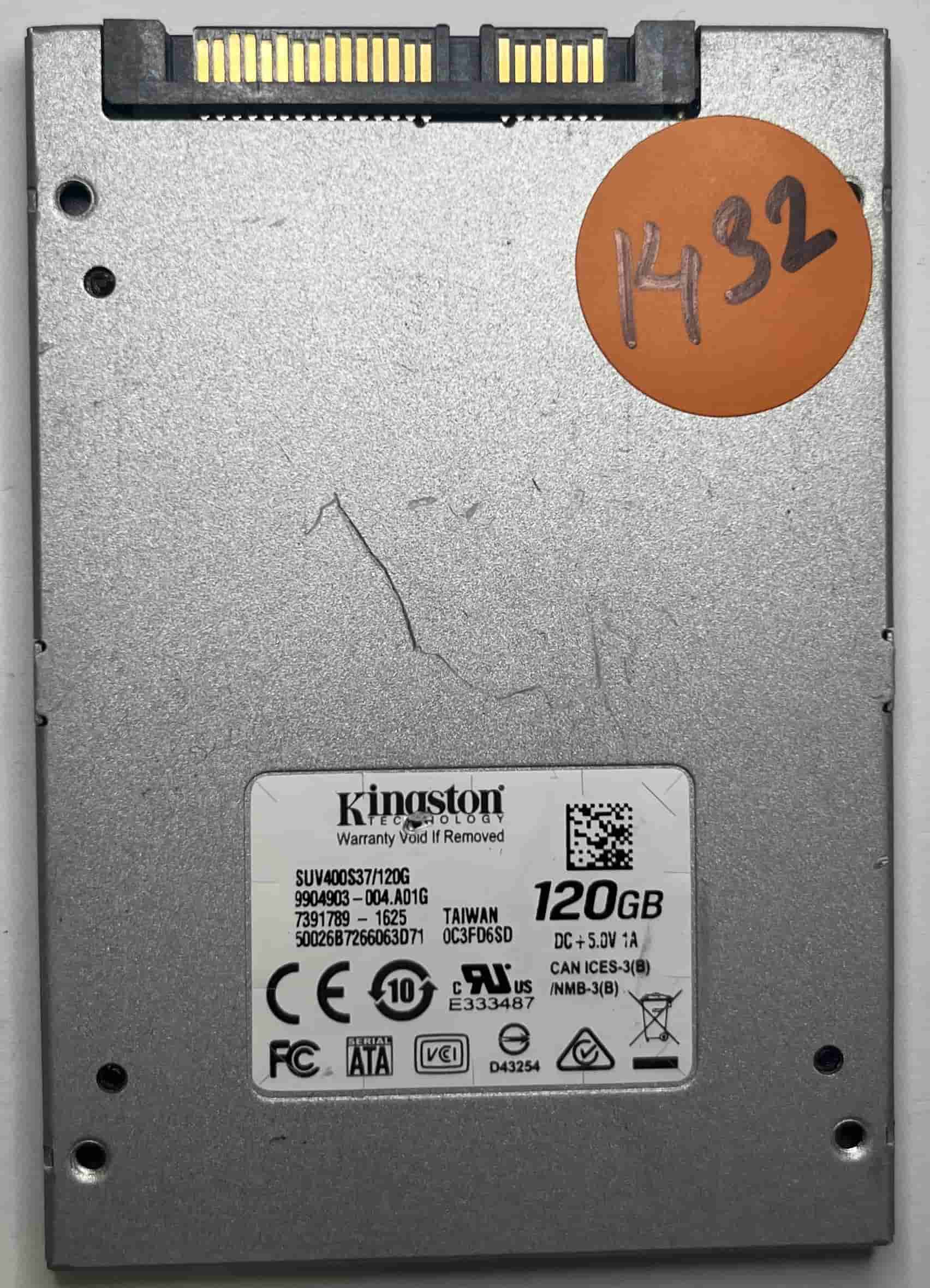 KINGSTON SUV400S37120G 9904903 (1432) SSD for Sale