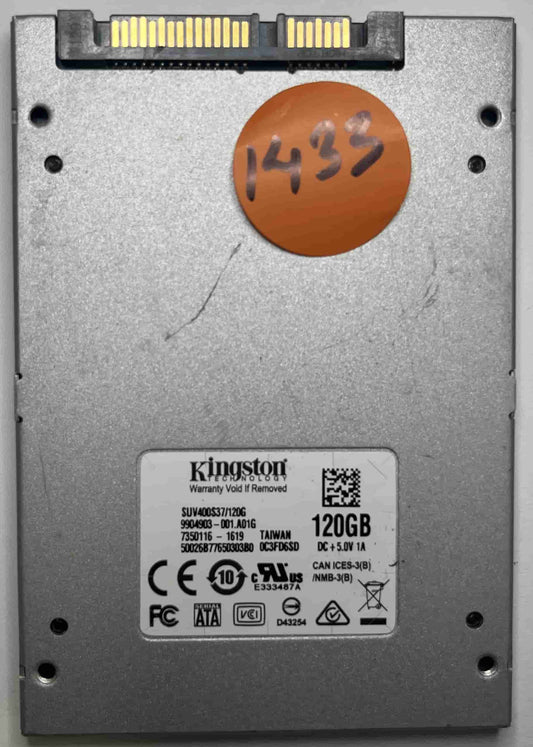 KINGSTON SUV400S37120G 9904903 (1433) SSD for Sale