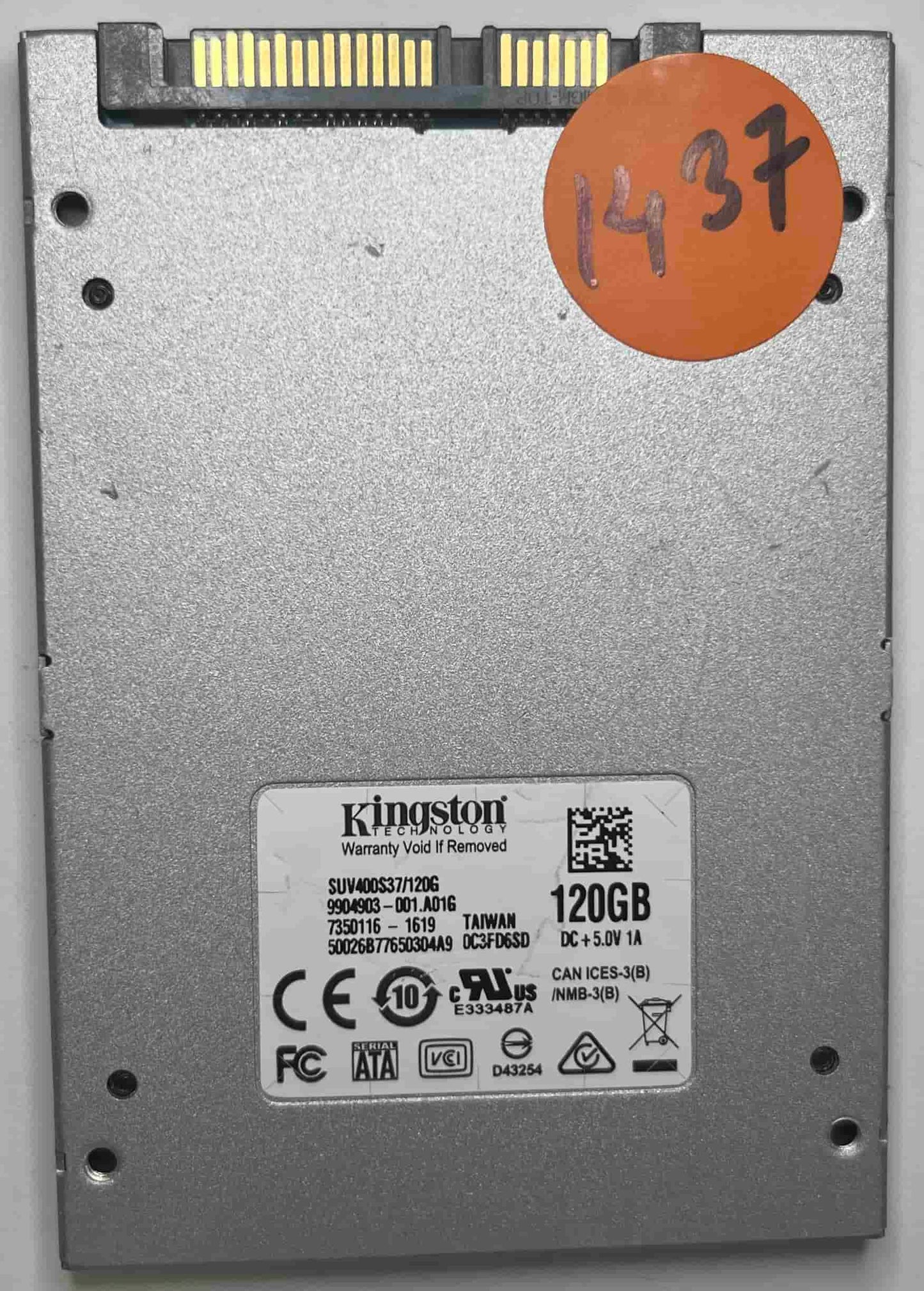 KINGSTON SUV400S37120G 9904903 (1437) SSD for Sale