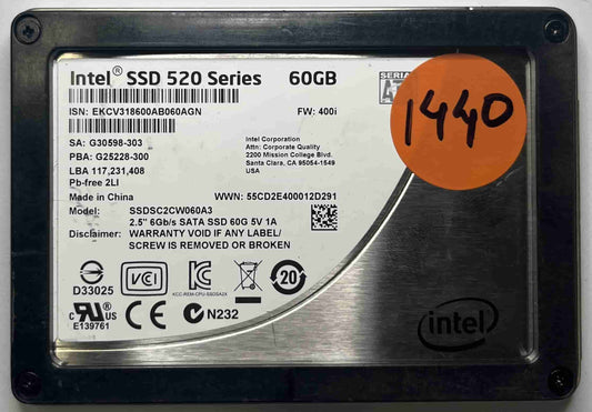 INTEL SSDSC2CW060A3 (1440) SSD for Sale