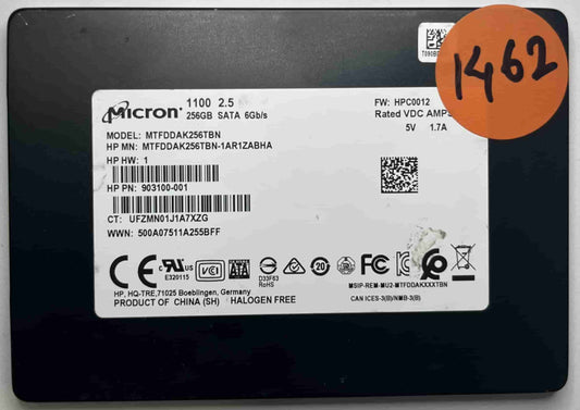 MICRON MTFDDAK256TBN 903100001 (1462) SSD for Sale