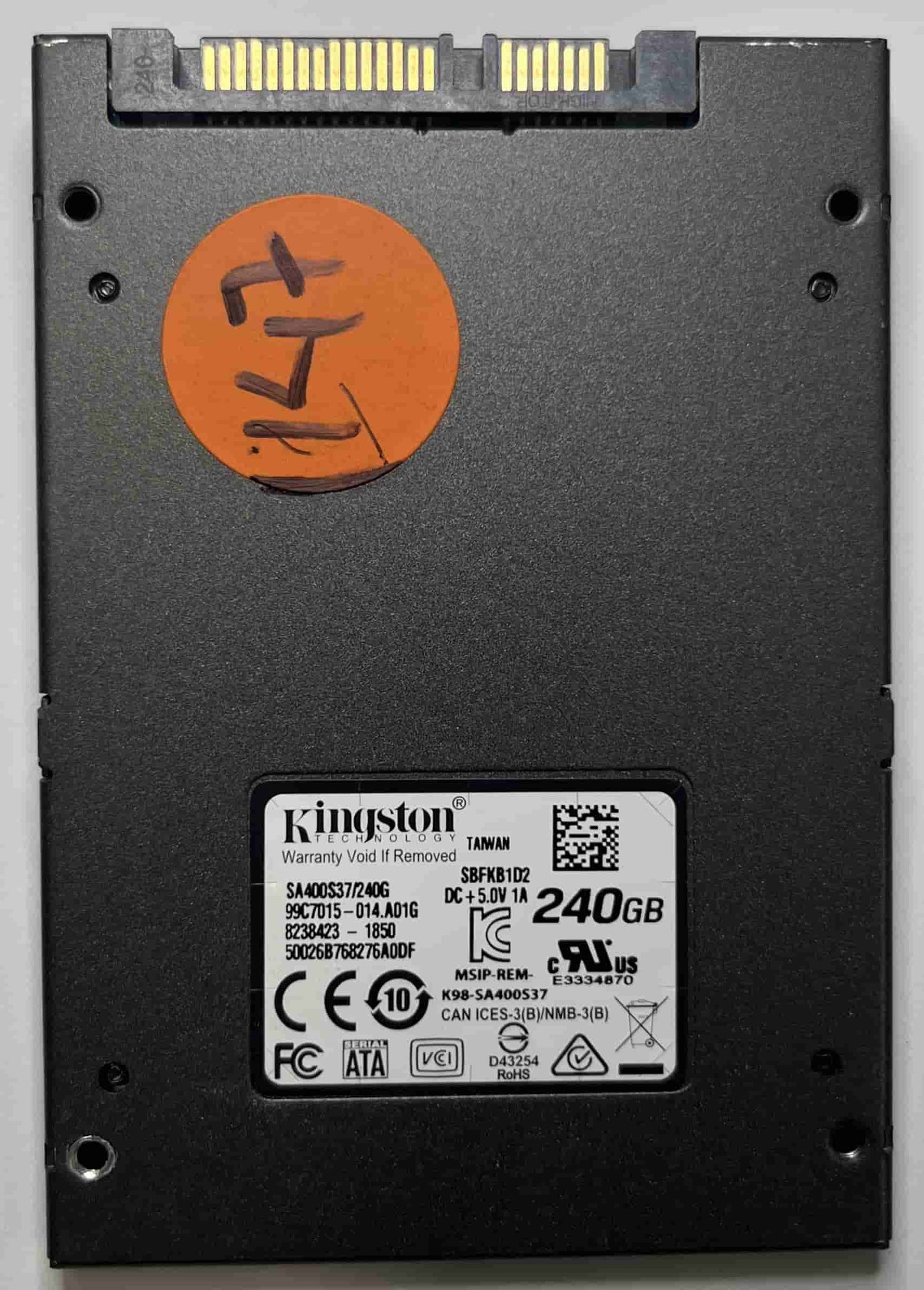 KINGSTON SA400S37240G 8238423-1850 (147) SSD for Sale