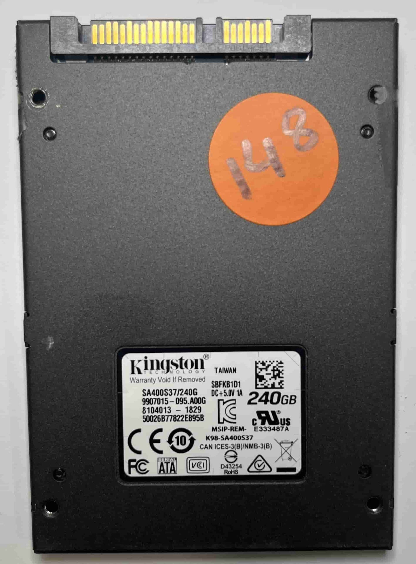 KINGSTON SA400S37240G 8104013-1829 (148) SSD for Sale