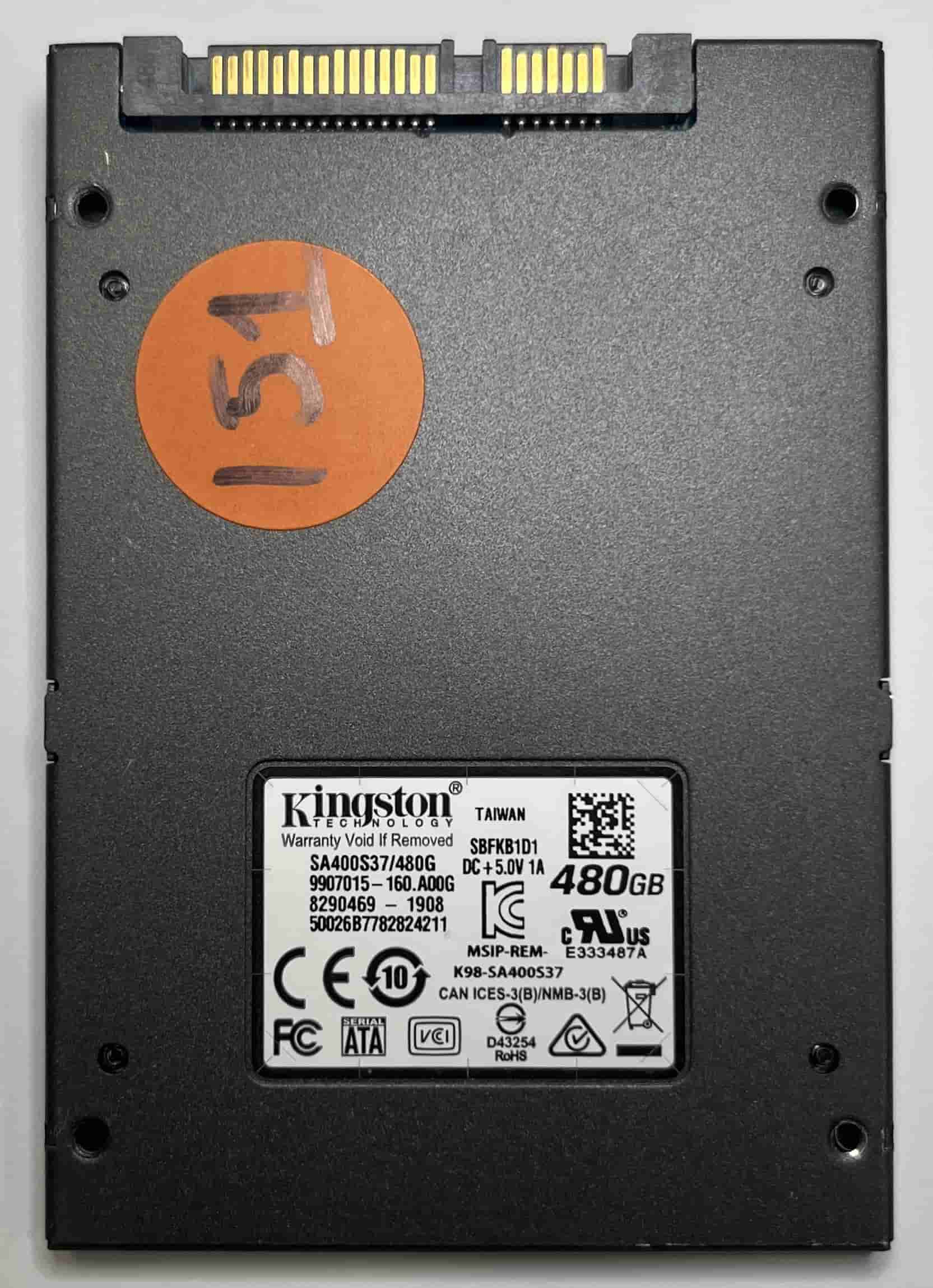 KINGSTON SA400S37480G 8290469-1908 (151) SSD for Sale