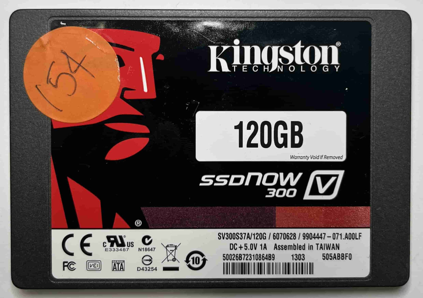 KINGSTON SV300S37A120G (154) SSD for Sale