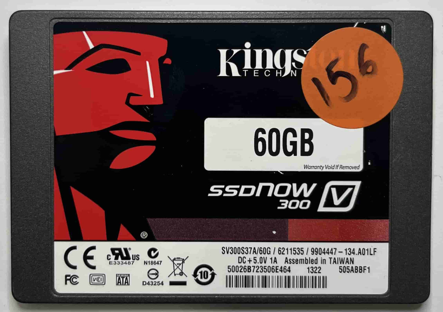 KINGSTON SV300S37A60G (156) SSD for Sale