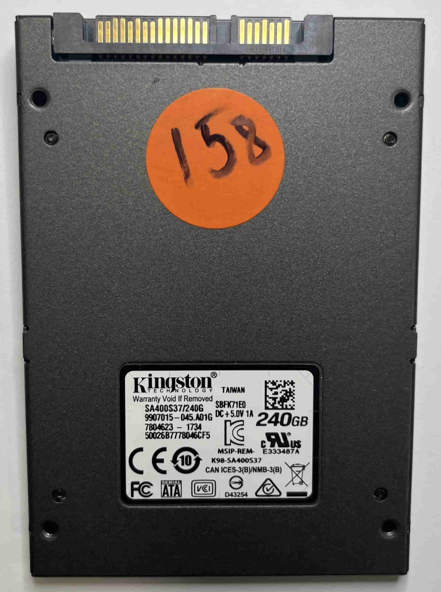 KINGSTON SA400S37240G (158) SSD for Sale