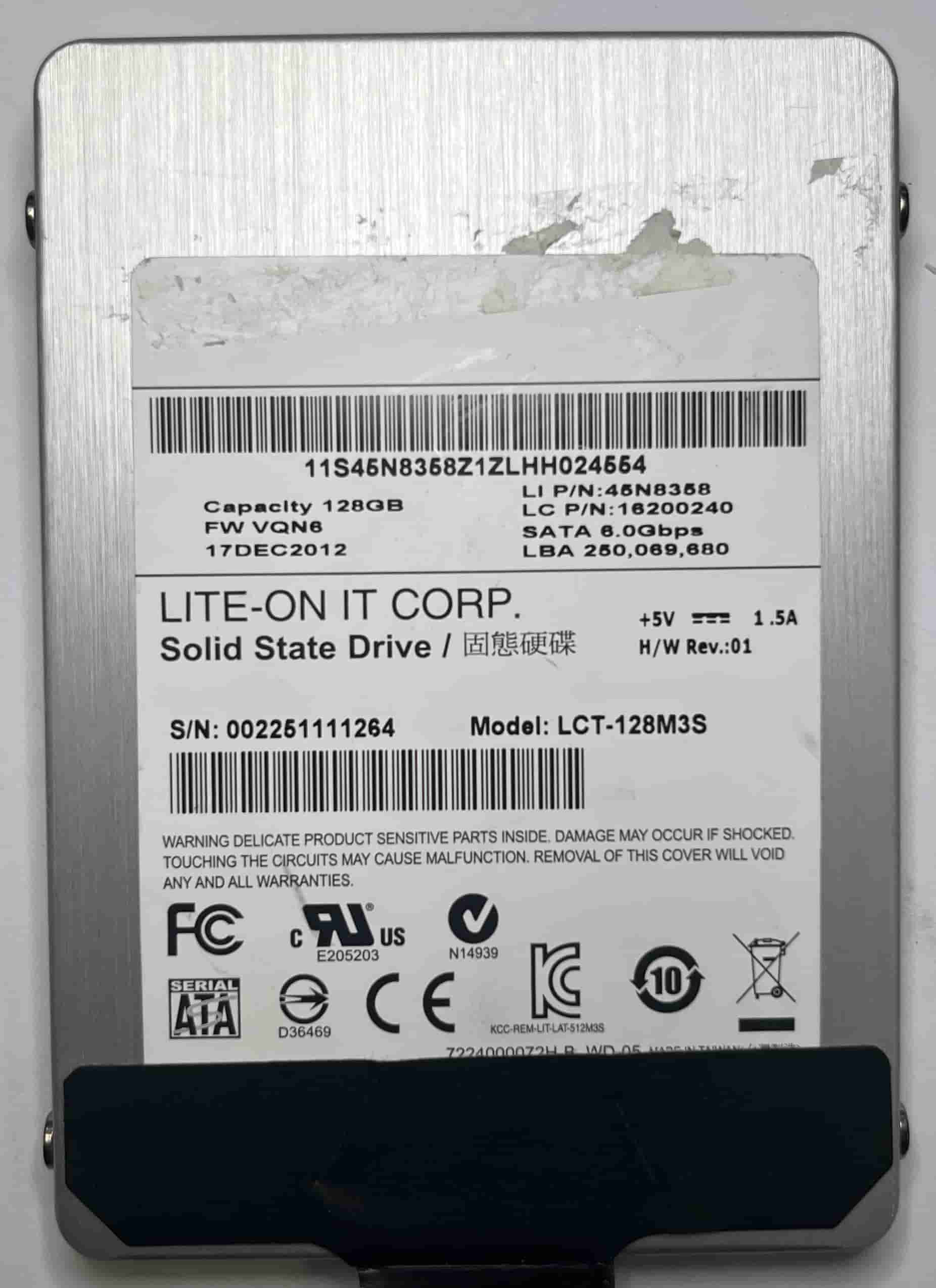 LITEONIT LCT-128M3S (171) SSD for Sale