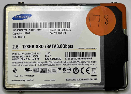 SAMSUNG MZ-7PA1280/OL1 (178) SSD for Sale