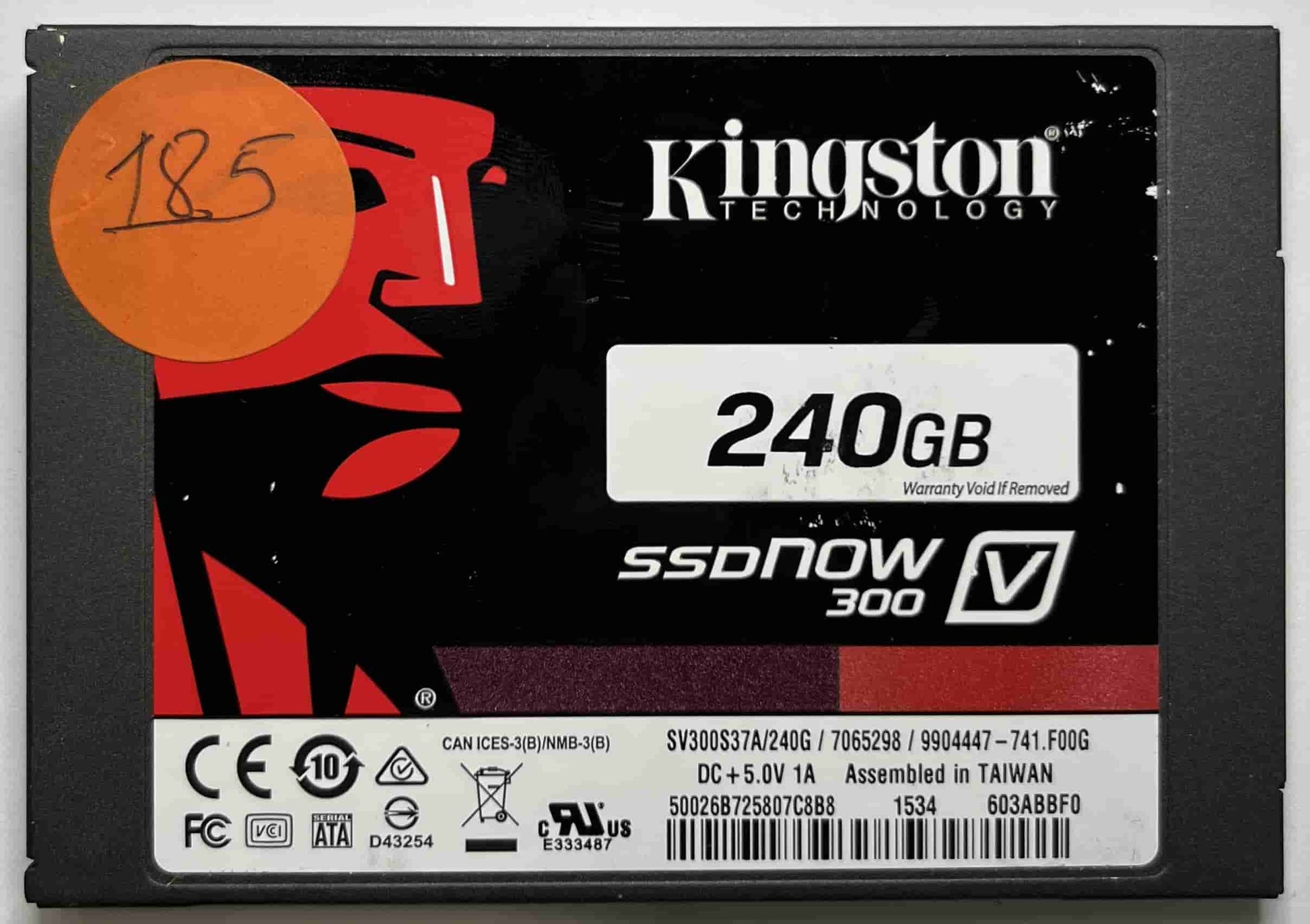 KINGSTON SV300S37A240G (185) SSD for Sale