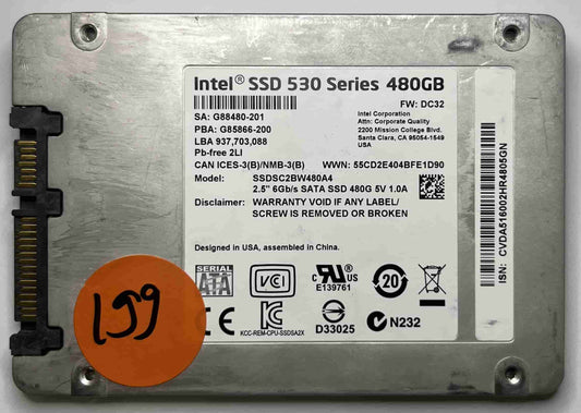 INTEL SSDSC2BW480A4 (199) SSD for Sale