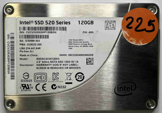 INTEL SSDSC2CW120A3 (225) SSD for Sale