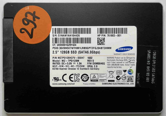 SAMSUNG MZ7PD128HCFV MZ7PD128M (297) SSD for Sale