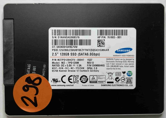 SAMSUNG MZ7PD128HCFV MZ7PD128M (298) SSD for Sale