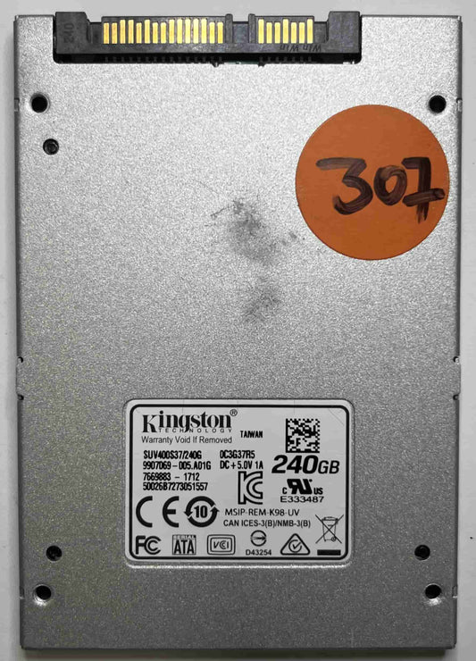 KINGSTON SUV400S37240G 7669883-1712 (307) SSD for Sale