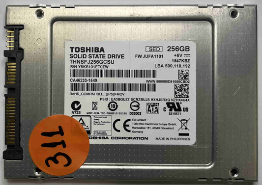 TOSHIBA THNSFJ256GCSU (311) SSD for Sale