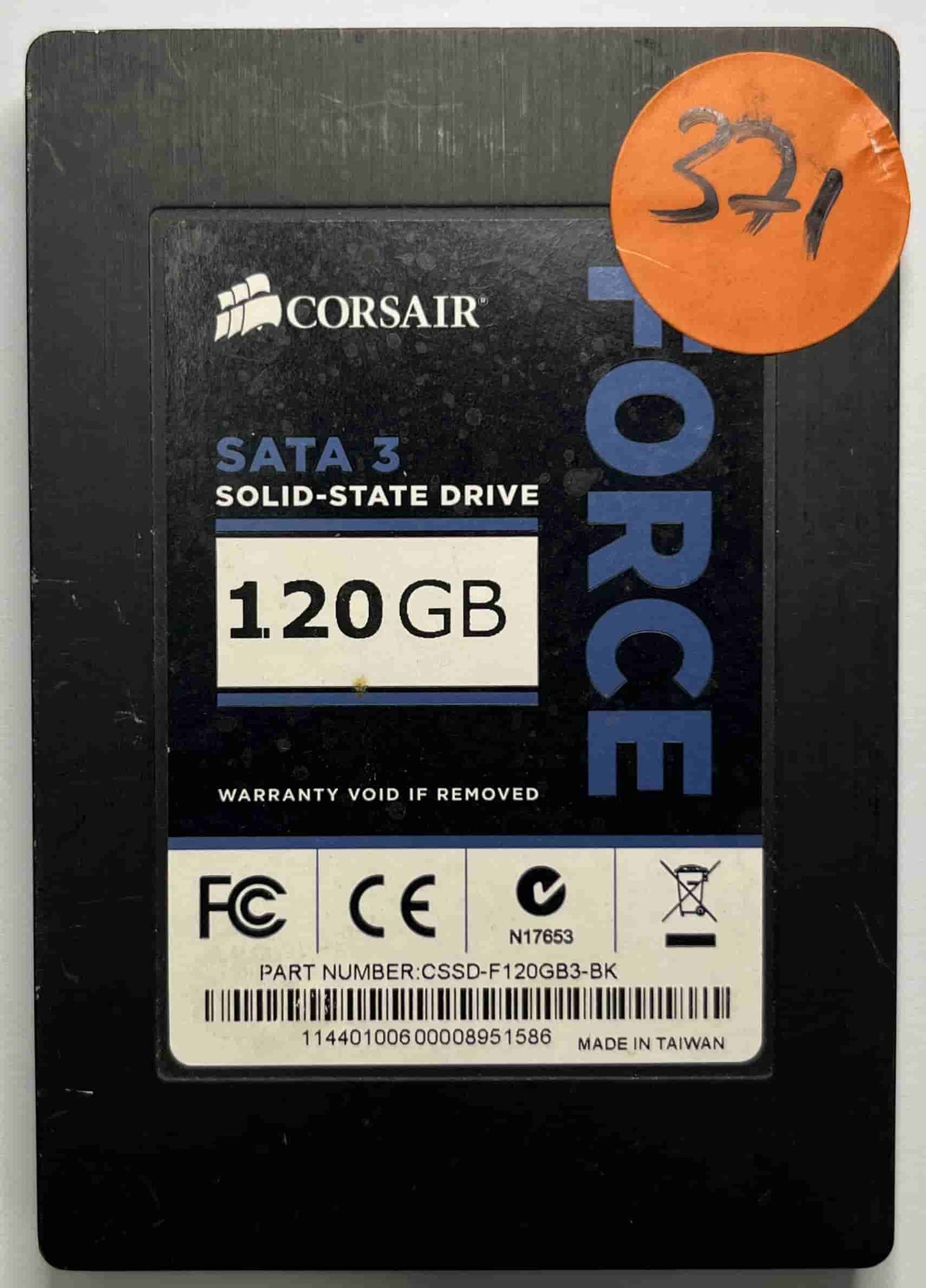 CORSAIR FORCE CSSD-F120GB3 (371) SSD for Sale