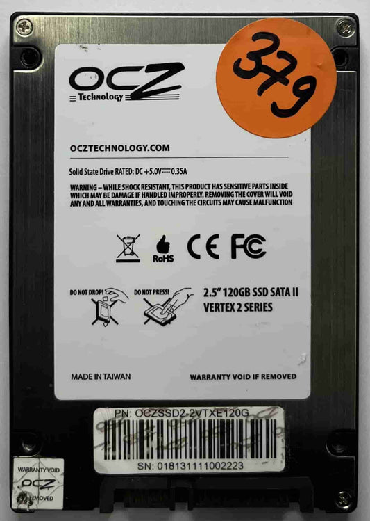 OCZ TECHNOLOGY OCZSSD2-2VTXE120G (379) SSD for Sale