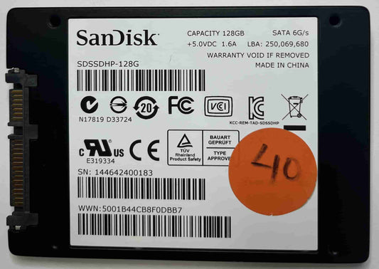 SANDISK SDSSDHP128G (40) SSD for Sale