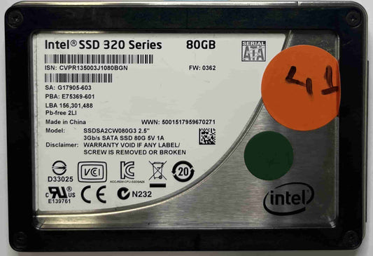 INTEL SSDSA2CW080G3 (41) SSD for Sale