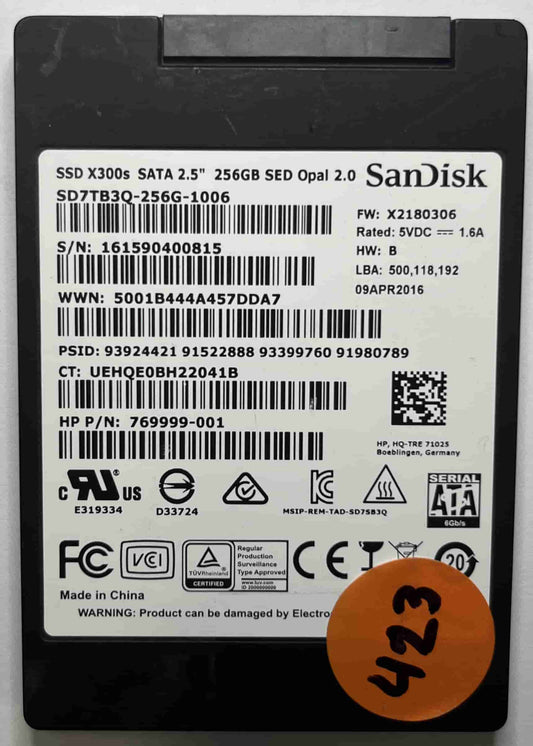 SANDISK SD7TB3Q-256G-1006 (423) SSD for Sale